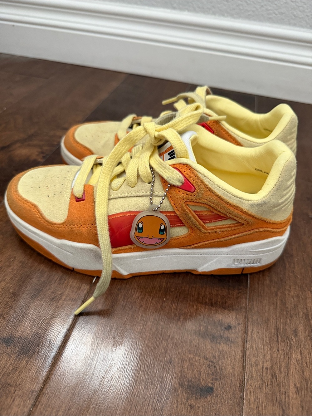 Puma Kids Yellow & Orange Pokemon sneakers